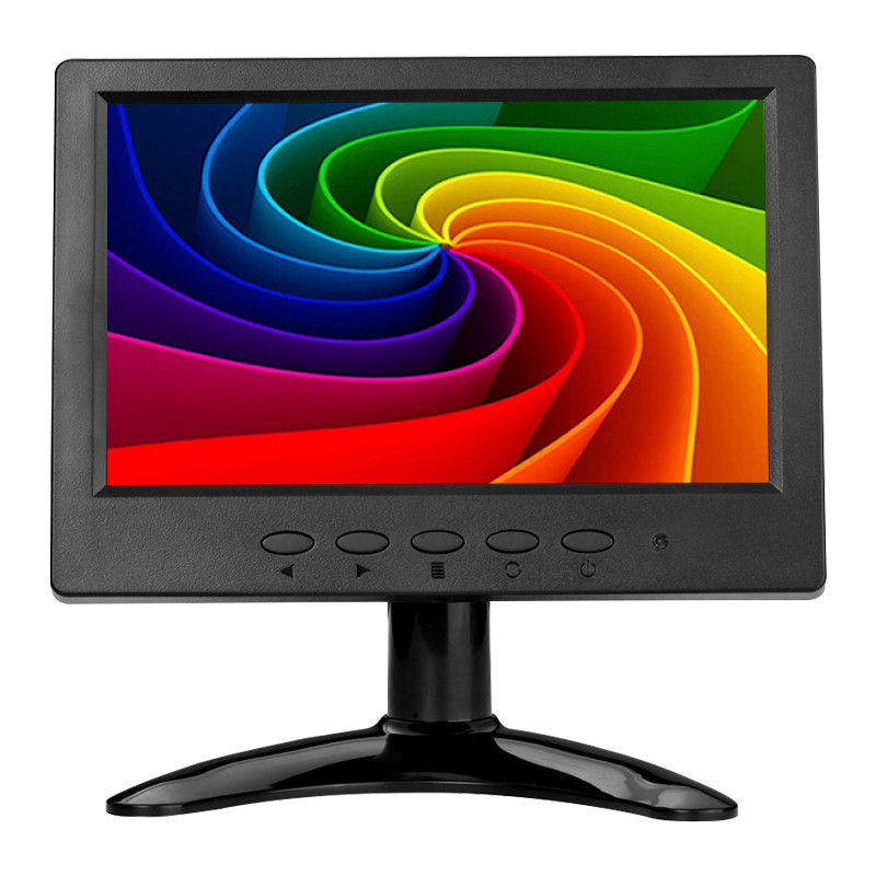 Polcd industriële 7 inch ingebedde waterdichte touchscreen-paneelmonitor HDMi plastic behuizing
