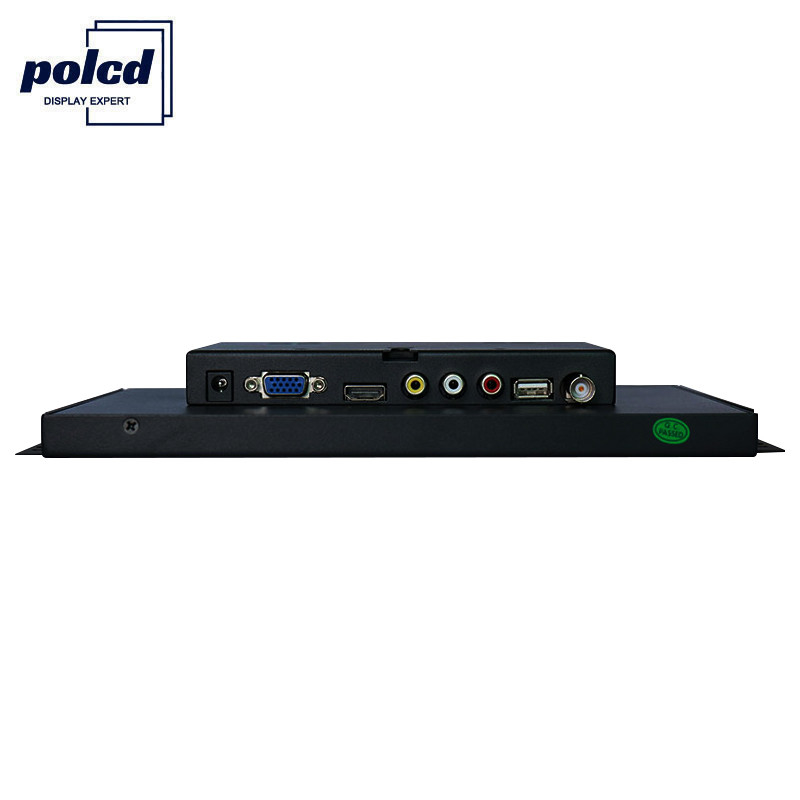 Polcd Industrial 10 Inch Capacitieve Touch Monitor VGA Computer LCD Display Open Frame
