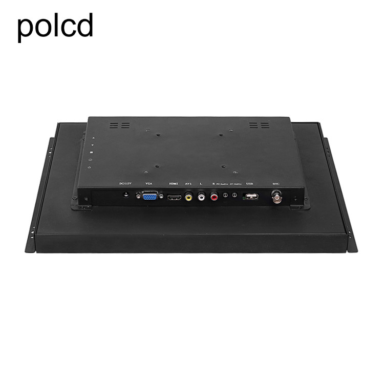 Polcd Industrial 15 inch open frame LCD-monitor Pure Plane capacitieve touchscreen