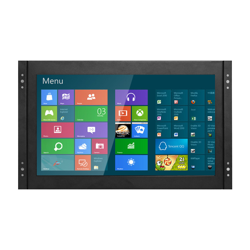 Polcd 13,3-inch metalen behuizing industriële LCD-monitor Open frame touchscreen VGA HDMI
