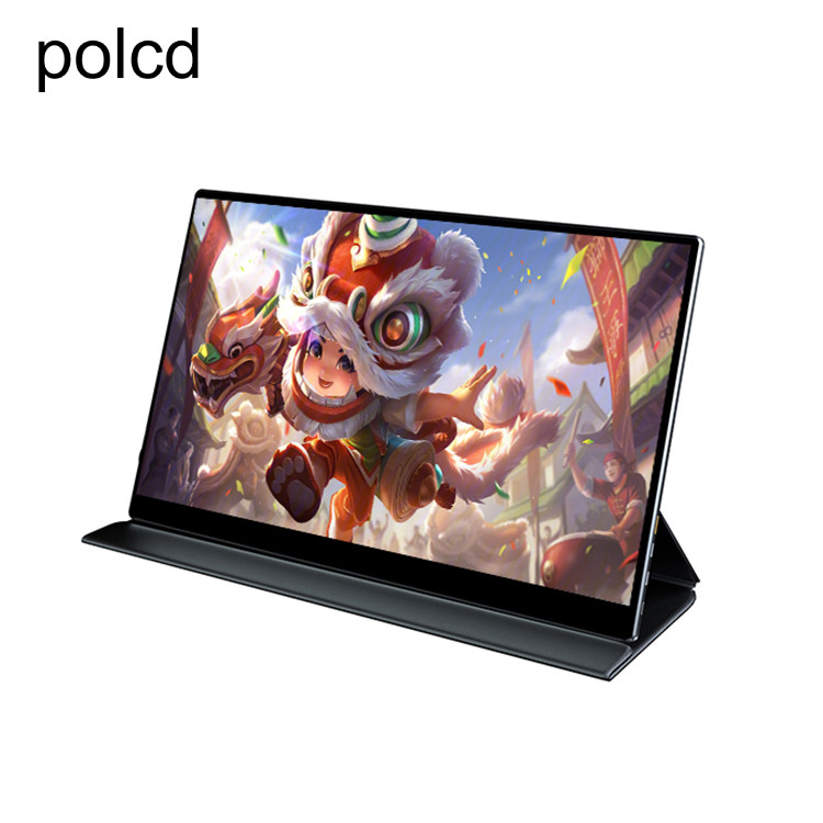13,3 inch 1080p VESA Hole Flat Studio-luidspreker LCD-gaming draagbare monitor voor laptop