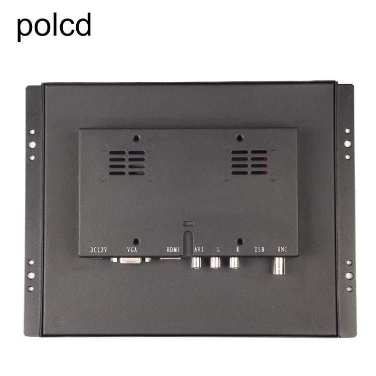 Plastic Geval HDMI Polcd 9,7“ IPS de Open Monitor van Kader Industriële PC voor Computer