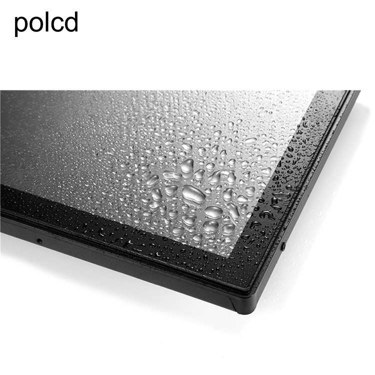 PC Polcd 15 de“ Monitor VGA HDMI AV 1024x768 van de toezichtcamera STB van kabeltelevisie BNC met USB