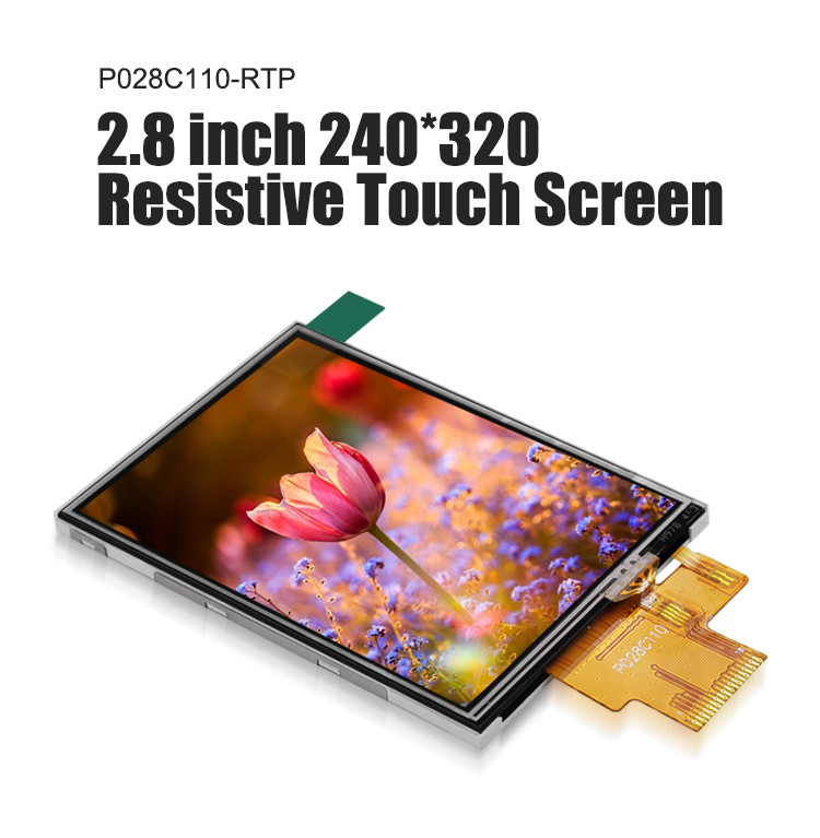 Polcd 260 Nit 240x320 Lcd 2,8 inch ST7789V Touch Panel Lcd 4-draads SPI