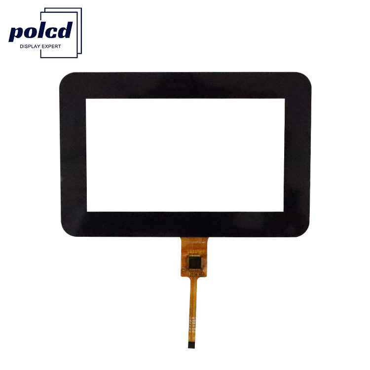 IIC Polcd Lcd Touch Panel Custom 4.3 Inch Square High Sensitivity G+G Ctp