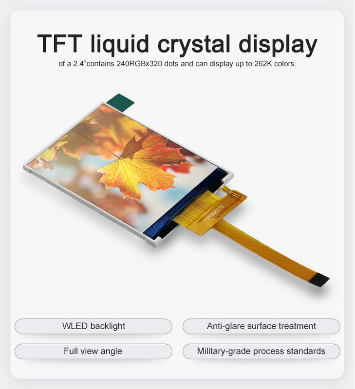 Polcd RoHS 2,4-inch LCD TFT-display ST7789V3 TFT LCD-module 4-draads SPI