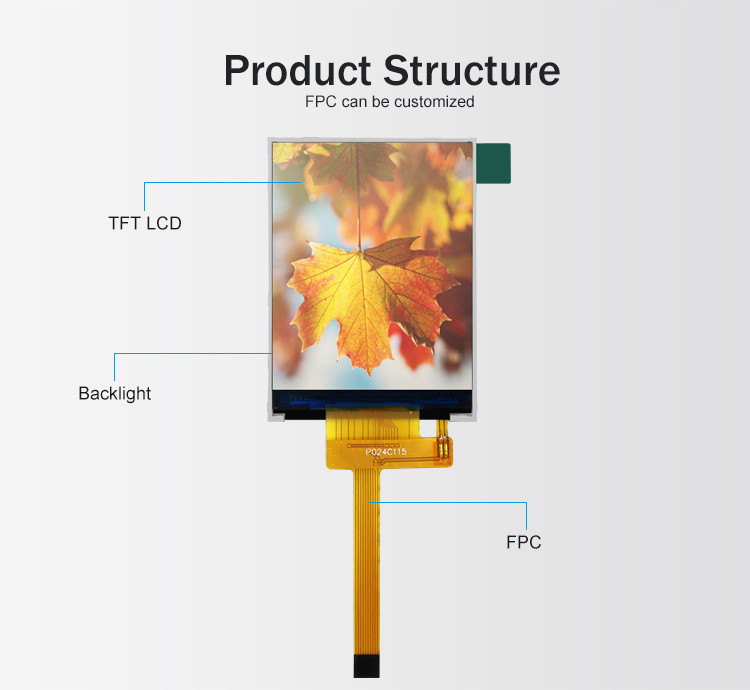 Polcd RoHS 2,4-inch LCD TFT-display ST7789V3 TFT LCD-module 4-draads SPI