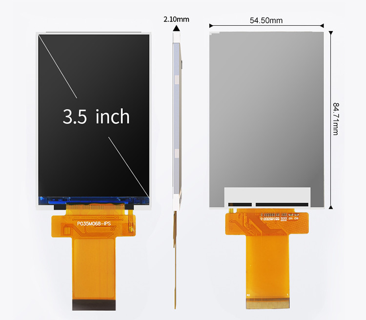 Ili9488 Tft Touch Screen Polcd 3,5 inch Lcd Module 320x480 Ips View Angle Rgb Interface