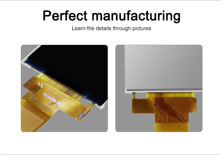 320x480 3,5 inch Tft Lcd Display 18 Bit Parallel Rgb Interface Kleine grootte
