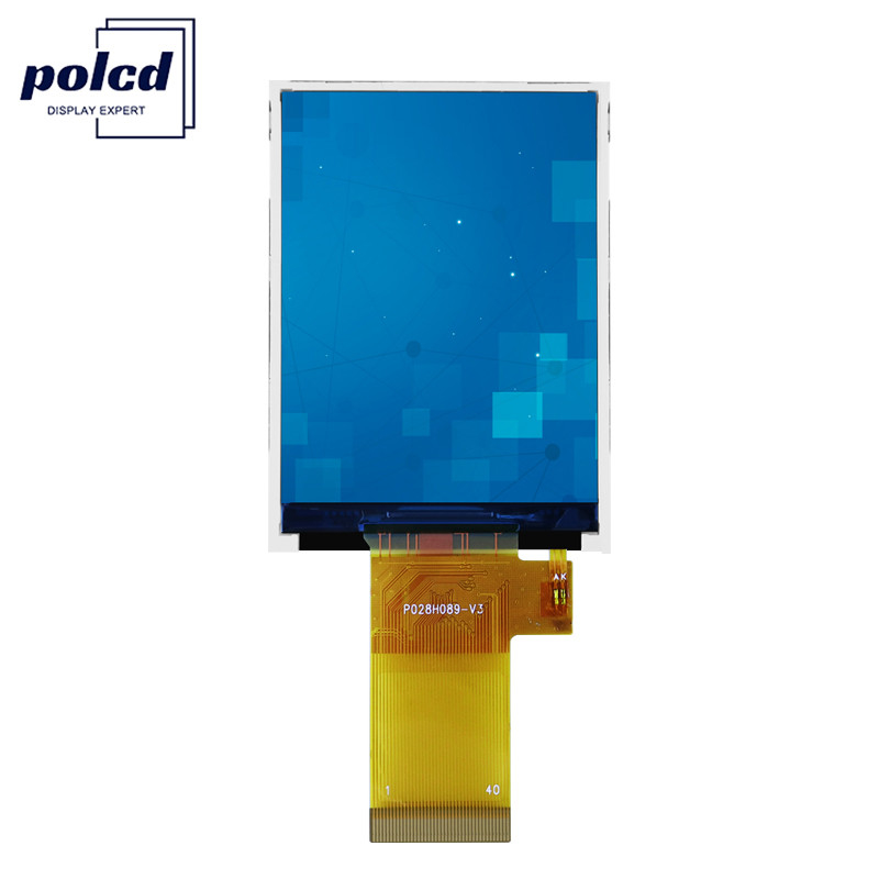 Polcd hoge resolutie 480x640 TFT LCD-module 2,8 inch met SPI RGB CTP-interface