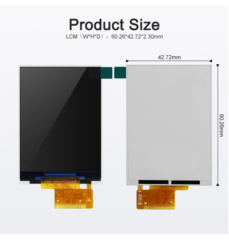 Polcd 300 Nit 2.4 Tft Spi 240x320 3 Draad 2 Lijn Spi Lcd Module Tft