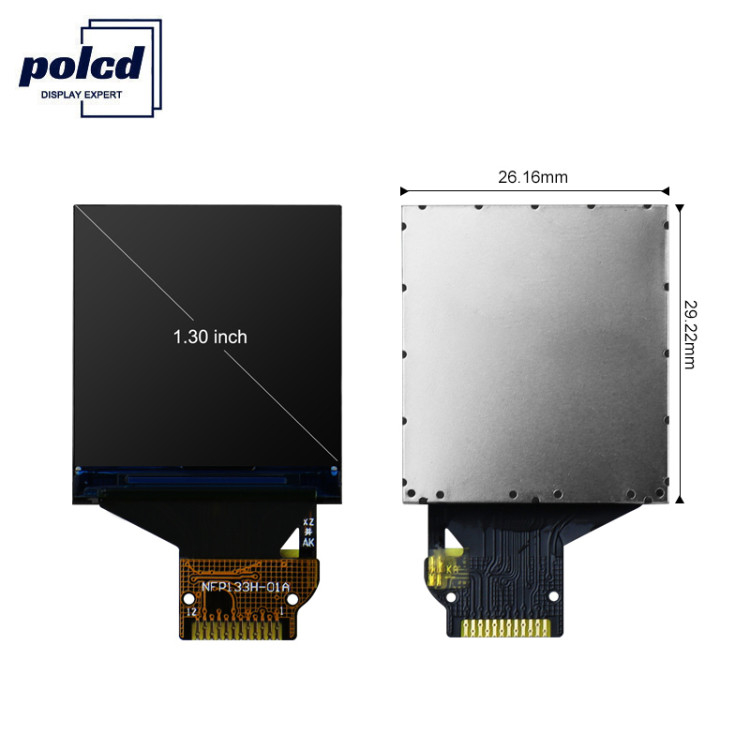 Polcd 350 Nit 240x240 St7789v 1,33 inch TFT LCD-scherm 4-draads SPI zwart