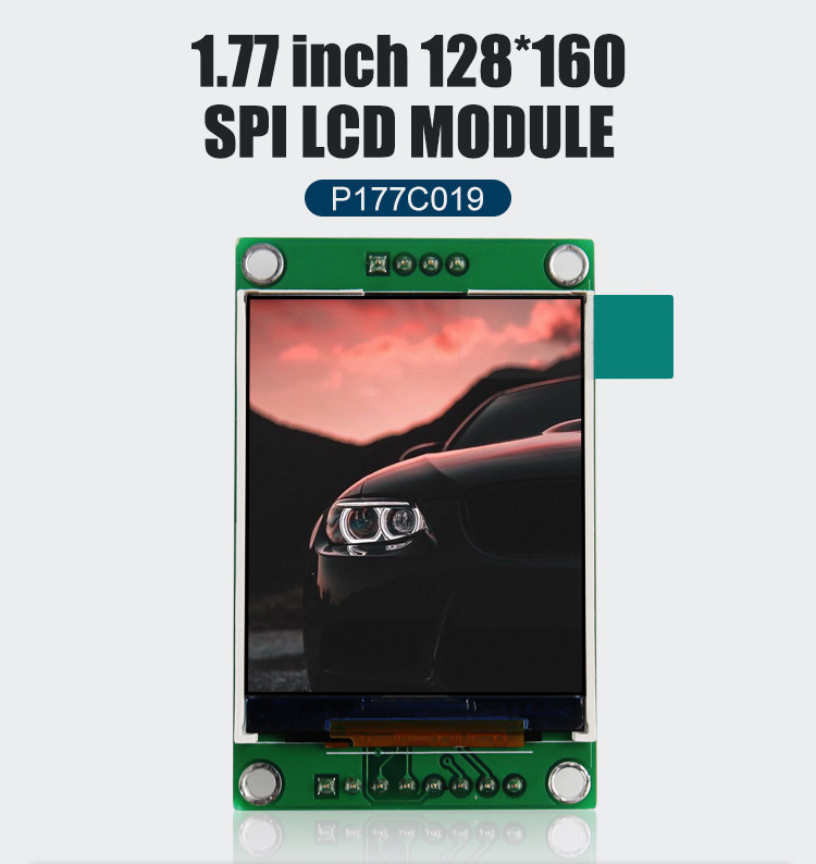 Polcd ST7262 1.77 Inch 24 Bit Lcd 128X160 TFT Touchscreen 300 Nit