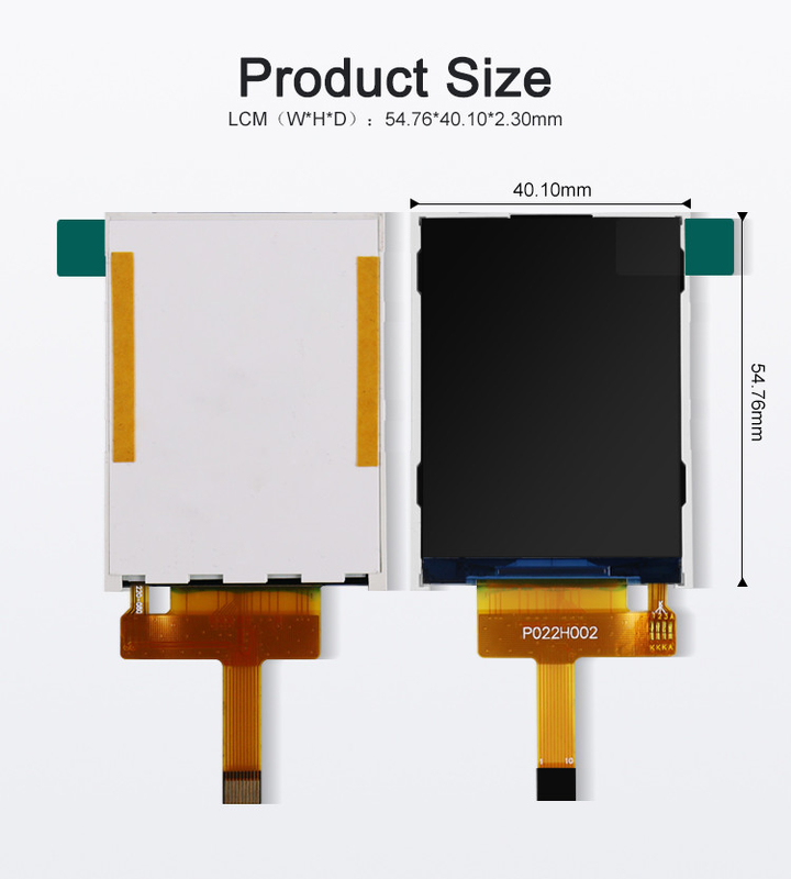Polcd 44,64 mm touchscreen-displaymodule 2,2 inch Tft Spi 240x320 Raspberry Pi