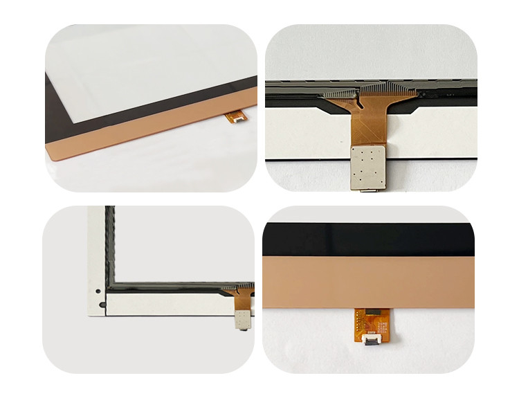 Polcd Custom 10,1 inch CTP 16:9 GT911 GG Transparante glas touchscreen Capacitatief touchpaneel