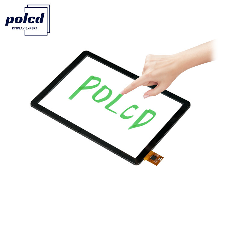 Polcd 10,1 inch GT9271 Vierkant glas 800x1280 capacitieve touchscreenpaneel voor industriële automobiel