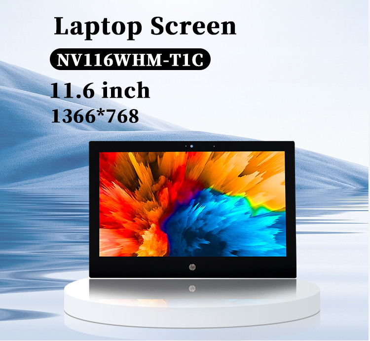 11.6 inch 1366x768 NV116WHM-T1C Vervangend Laptop Touch Screen 60Hz Kleur IPS TFT LCD Display