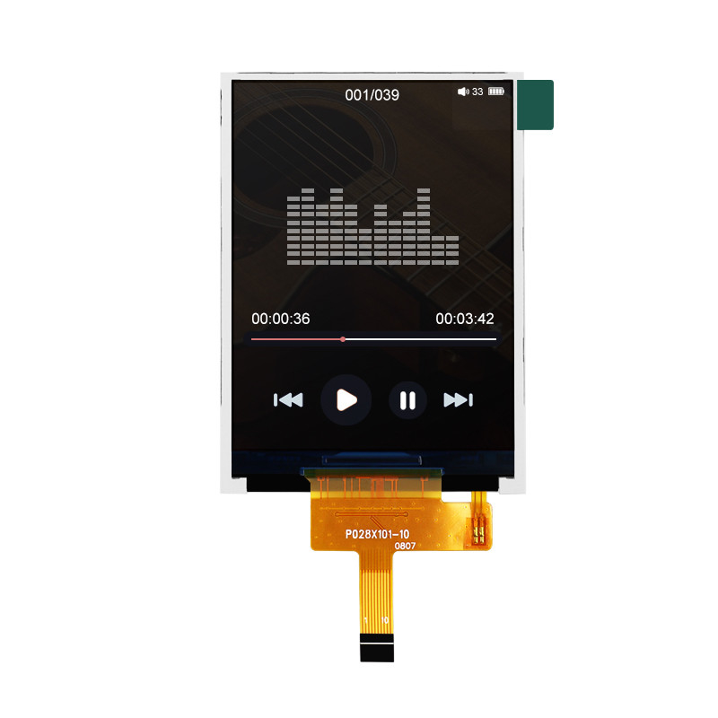 Polcd ST7789V 2,8 inch Ips-scherm 12 0'CLOCK TFT LCD-module ISO9001