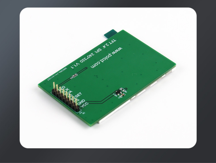 Polcd RoHS-kleur 262K Lcd Tft 2,4-inch ST7789V2 Tft-aanraakscherm