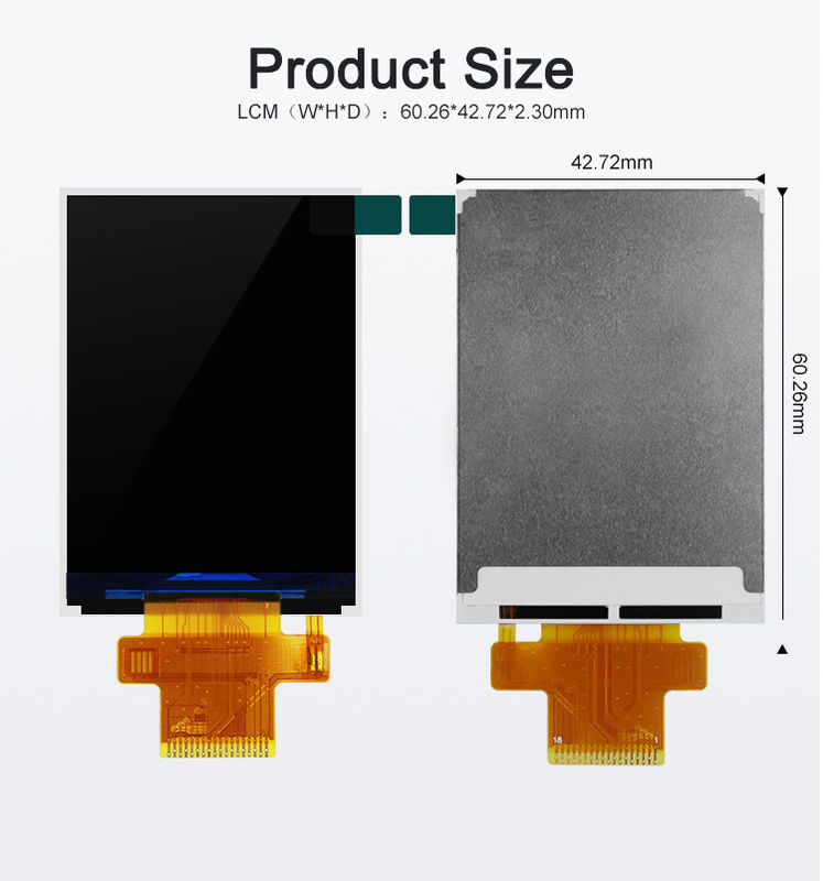 Polcd ST7789V2 2.4 Tft Display Kleur 262K TFT LCD Module 48.96mm TFT LCD