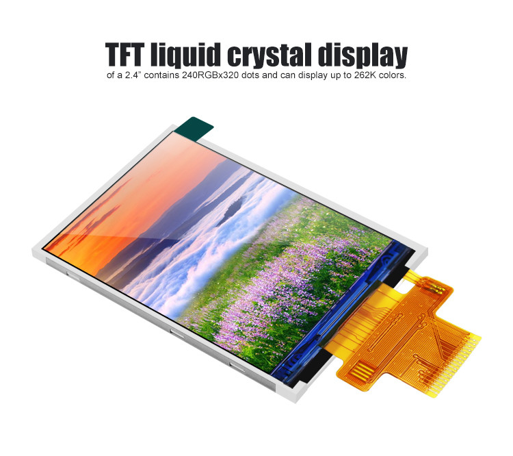 Polcd ST7789V2 2.4 Tft-scherm Kleur 262K TFT LCD-module 48,96 mm