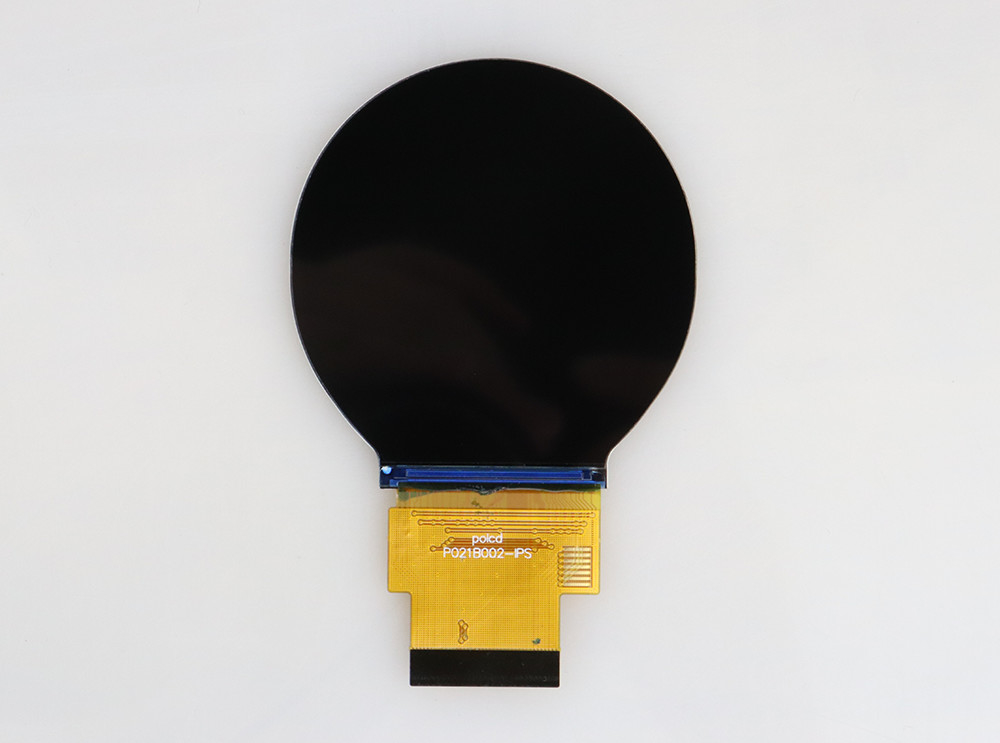 Polcd 2,1 inch 480x480 Kleine ronde cirkel schermpaneel SPI RGB-interface Circulair TFT LCD-scherm