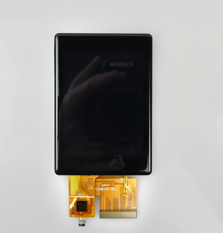 Polcd High Luminance 500nit 2,8 inch LCD scherm 240x320 IPS alle hoeken CTP Capacitive Touch TFT Display