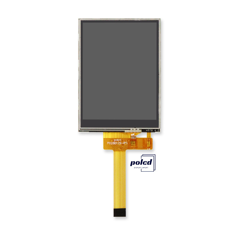 Polcd 2,8 inch TFT LCM Qvga 240x320 14pins RTP Resistive Touch ST7789V 2,8 