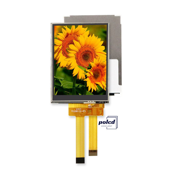 Polcd 2,8 inch TFT LCM Qvga 240x320 14pins RTP Resistive Touch ST7789V 2,8 