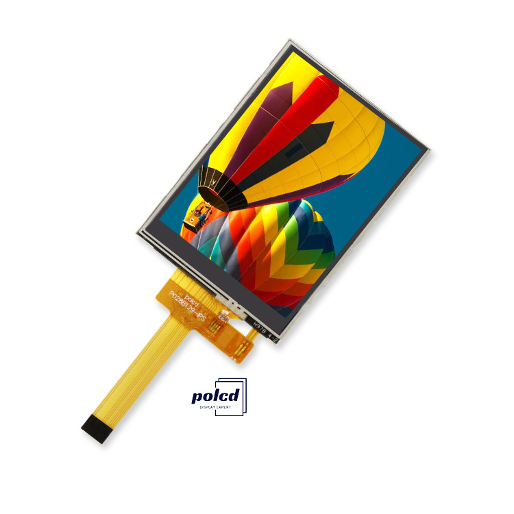 Polcd 2,8 inch TFT LCM Qvga 240x320 14pins RTP Resistive Touch ST7789V 2,8 