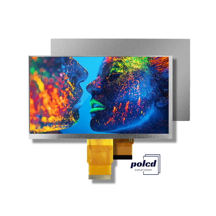 Polcd 7 inch Tft-module 800X480 Hoge helderheid IPS-scherm RGB-interface capacitieve touchpaneel 7