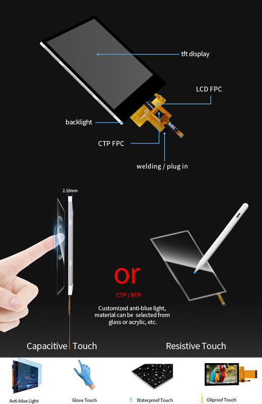 Polcd Full Color 2,8 inch Tft Display Kleine grootte RGB Kleuren scherm 2,8 