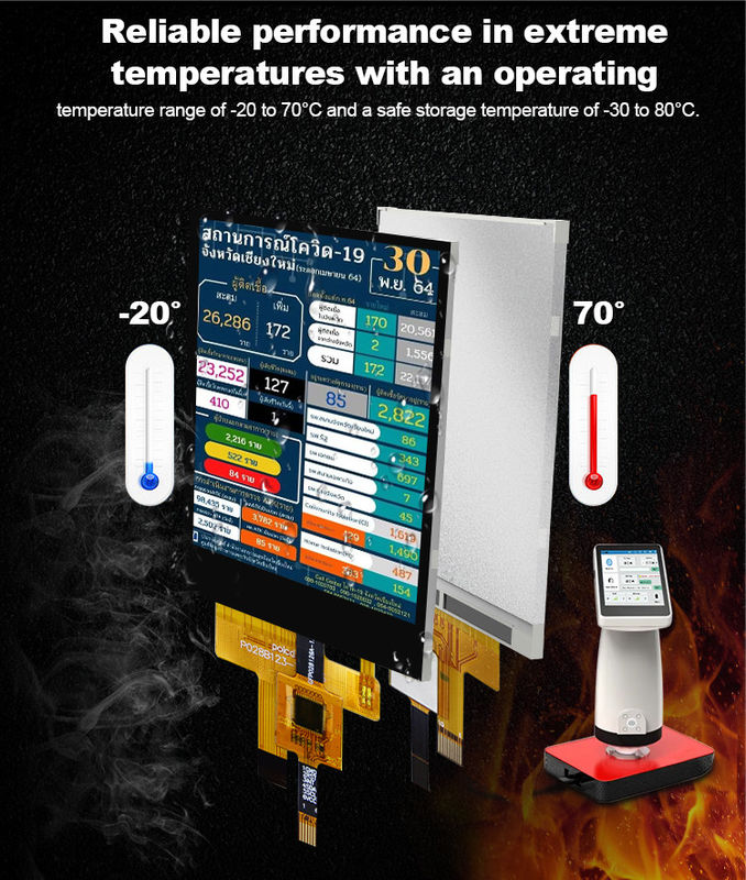 Polcd Full Color 2,8 inch Tft Display Kleine grootte RGB Kleuren scherm 2,8 