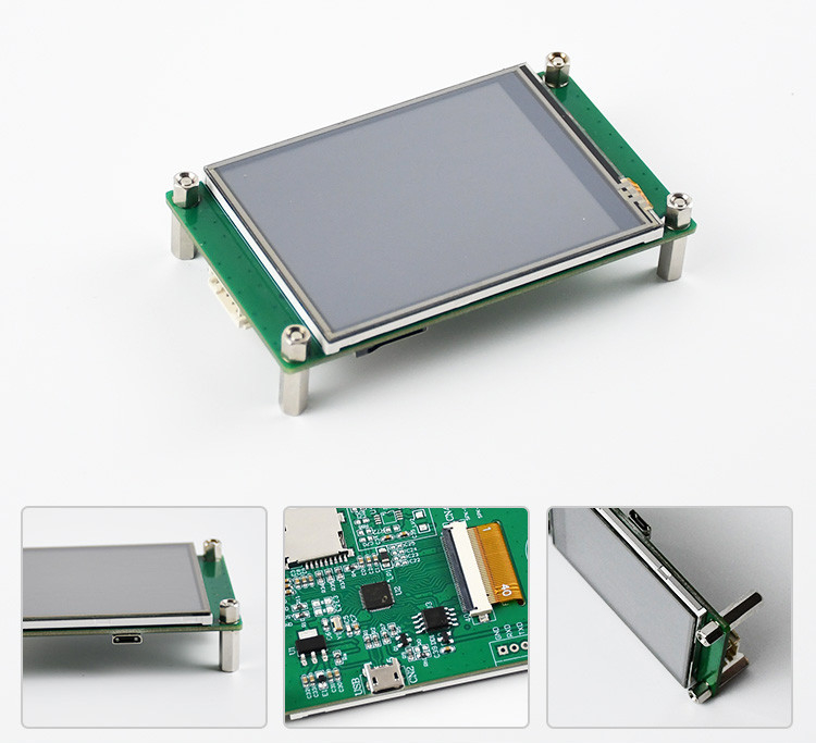 Polcd 2.8 inch 240*320 HMI Embedded TFT LCD Module Gecontroleerd door een MCU Serial Port Screen