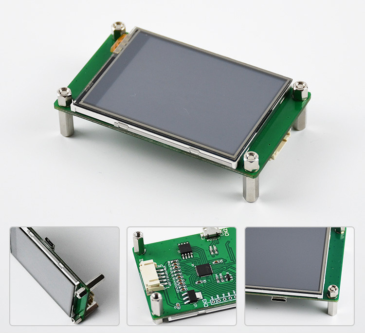 Polcd 2,4 inch TFT LCD Resistive Touch Screen Module 240*320 SPI Serial Port Display voor arduino