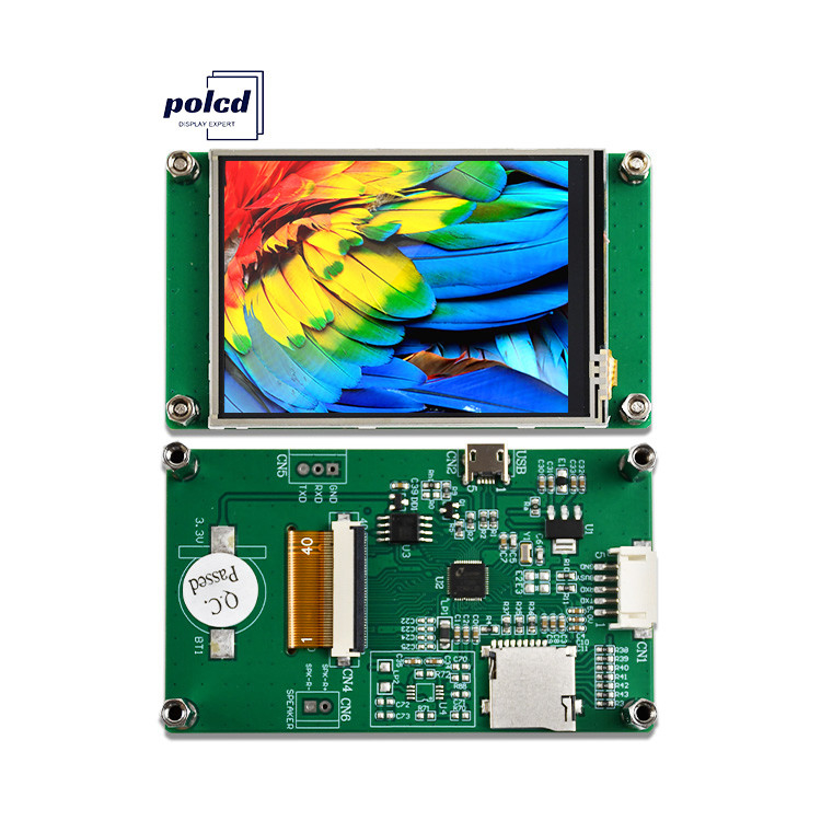 Polcd 2.8 inch 240*320 HMI Embedded TFT LCD Module Gecontroleerd door een MCU Serial Port Screen