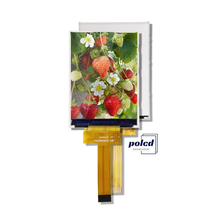 Polcd 2,8 inch 240x320 IPS TFT LCD-scherm SPI JD9853 IC All Free Viewing Angle Panel Display Module