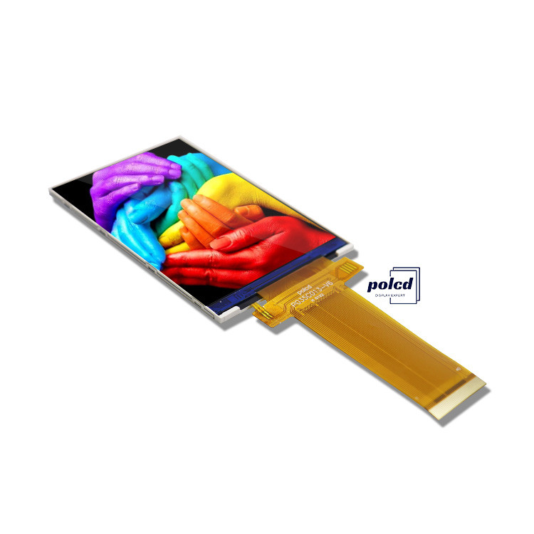 Polcd 3,5 inch QVGA LCD-scherm met 320x480 resolutie MCU SPI Interface Touch Panel 3,5