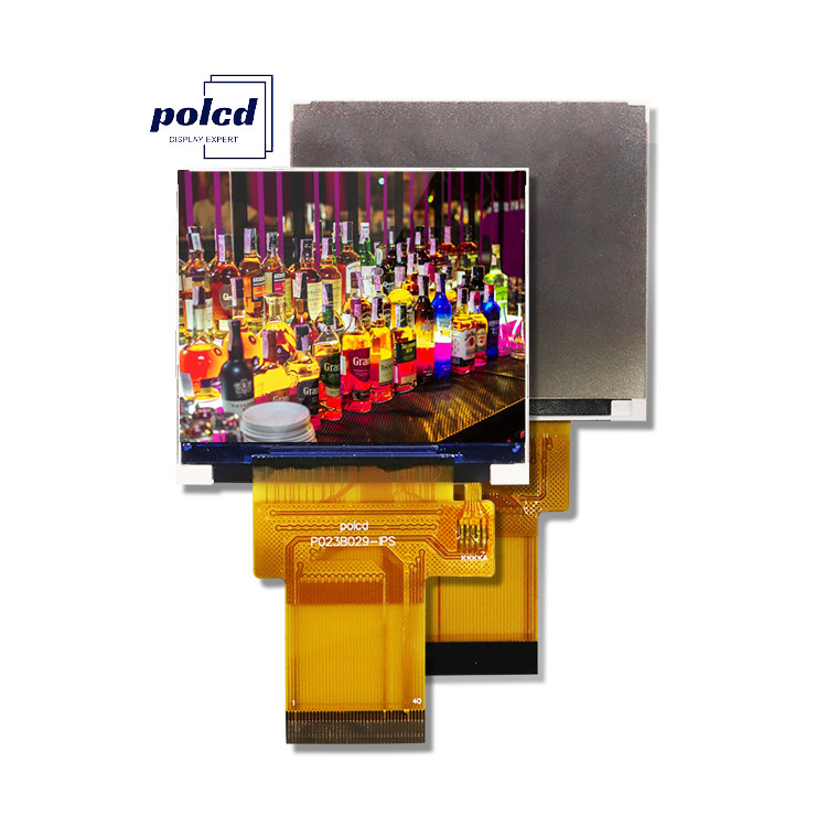 Polcd Kleine 2,3 inch 480x360 Hoge resolutie RGB Kleur IPS Zienhoek Landschap TFT LCD Scherm