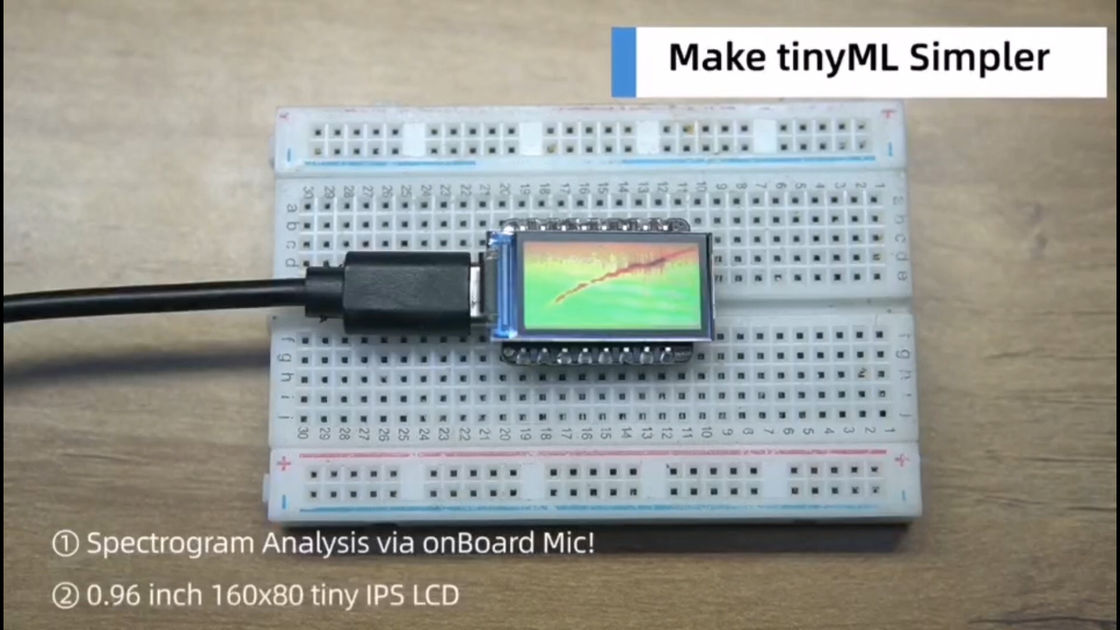 Polcd 0,96 inch LCD 80*160 LCD-module Full Color Spi 4line IPS Kleine Tft-scherm