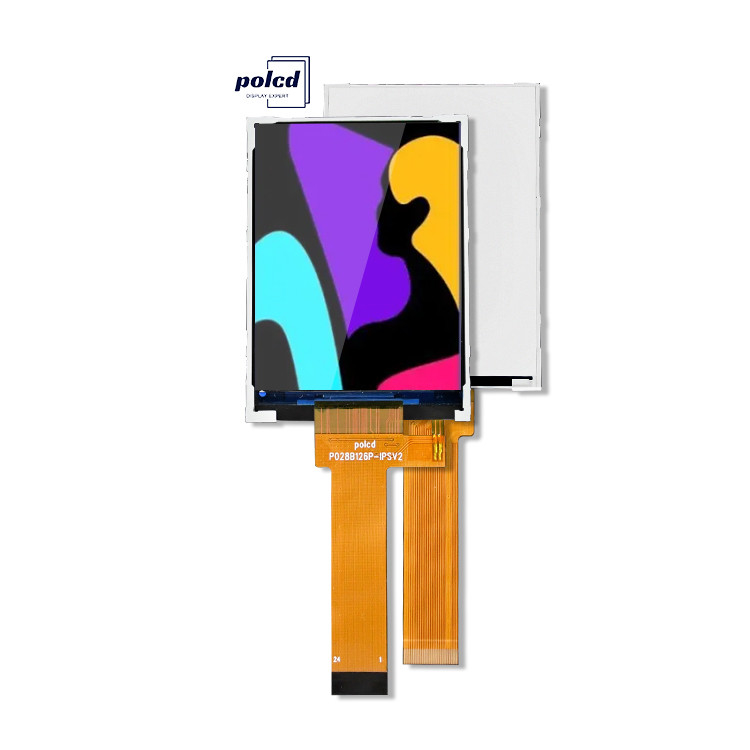 Polcd Kleine lcd 2,8 inch 240x320 Hoge helderheid 900 nit IPS LCD-module Display 2,8 '' industriële TFT