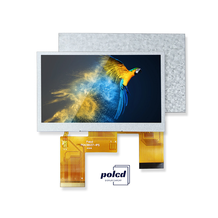 Polcd 4.3 inch 400 Helderheid 480x272 LCD IPS Scherm NV3041A ic MCU SPI Interface TFT Display