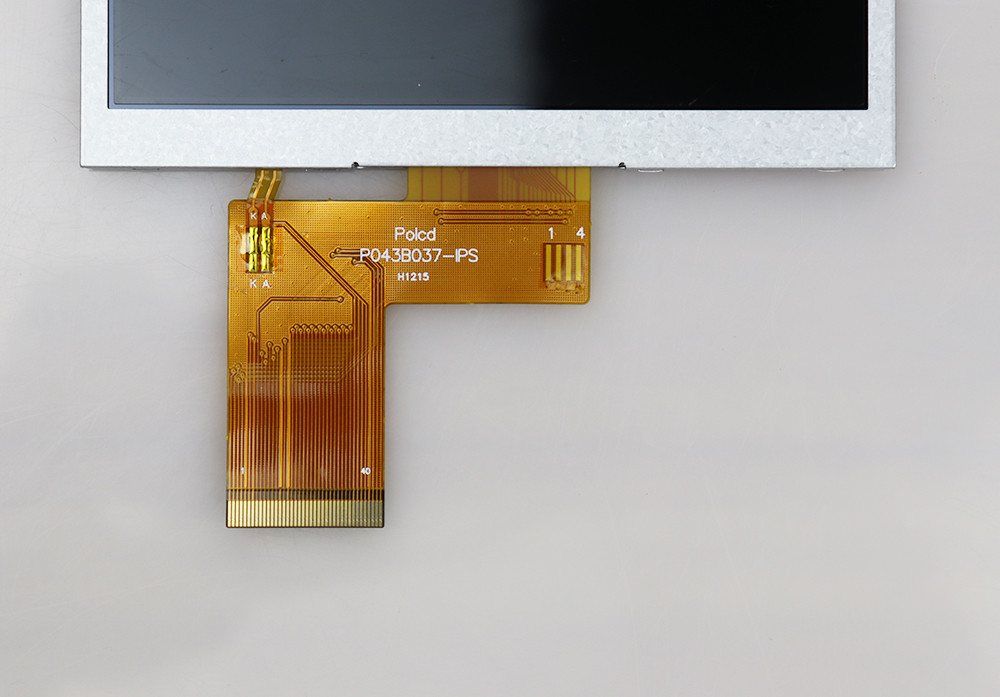 Polcd 4.3 inch TFT LCD-module 480x272 NV3041A Drive IC 20pin IPS Wide View TFT LCD-scherm