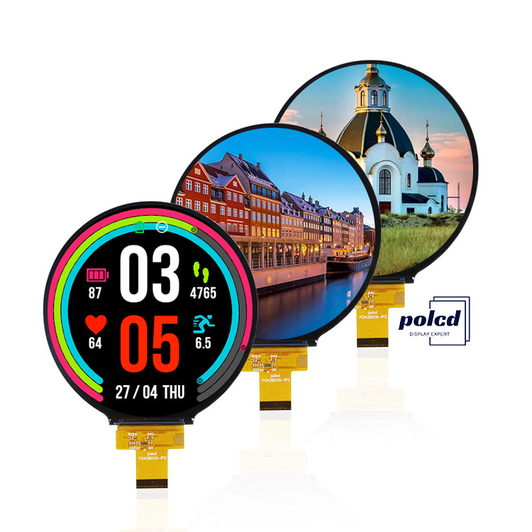 Polcd 4.0'' Circle Panel LCD Module 720*720 ST7703 IPS View Angle MIPI interface Ronde TFT Display
