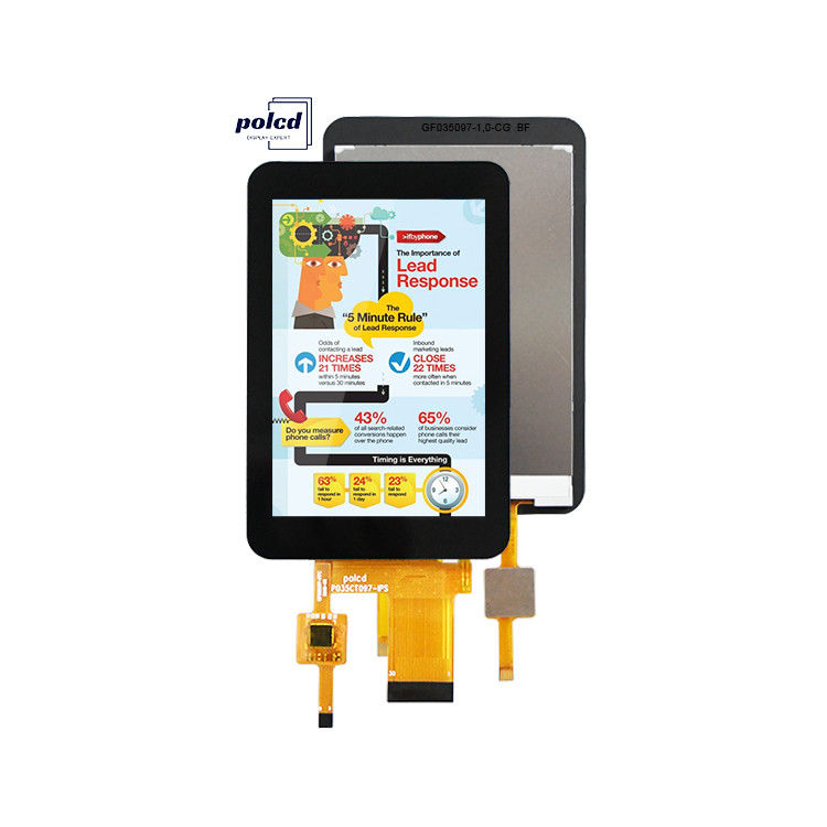 Polcd 3,5' 3,5 inch SPI Interface 320x480 Resolutie ST7796U Driver IC IPS TFT LCD Display Module