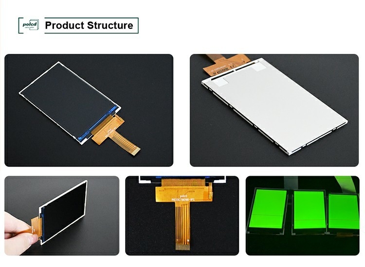 Polcd 3,5 inch IPS kijkhoek 320x480 TFT Display Mipi Interface 3,5' LCD-schermmodules