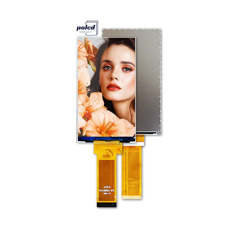 Polcd 4.5 inch TFT LCD-module 480*854 Resolutie 300 Nits RGB 24bit Interface 4,5