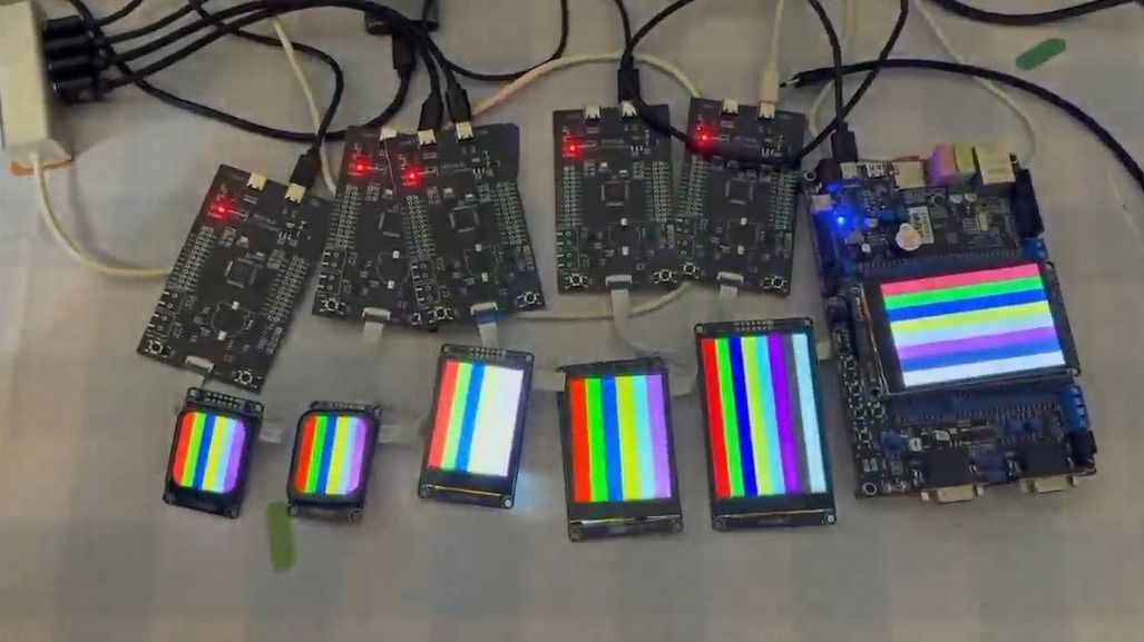 Polcd Aangepast Ontwerp PCB Assemblage Printplaat Fabricage TFT LCD Module PCBA Printplaat