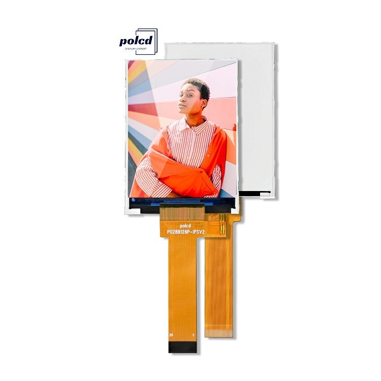 Polcd 2,8 inch TFT 240*320 Resolutie ST7789P3-G6 IC MIPI Interface IPS LCD Display Module