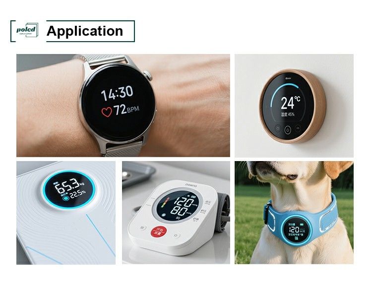 Polcd 4.0'' Circle Panel LCD Module 720*720 ST7703 IPS View Angle MIPI interface Ronde TFT Display